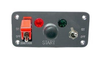 Chrome Start/Ignition Panel - 5 Hole