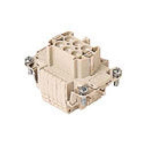 Ilme E Series 22-12 American Wire Gauge (AWG) 6 Pole Female Insert - Image 1