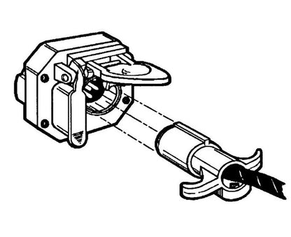 4-Wire Flat to 4-Wire Flat and 6 Round Adapter - Image 3