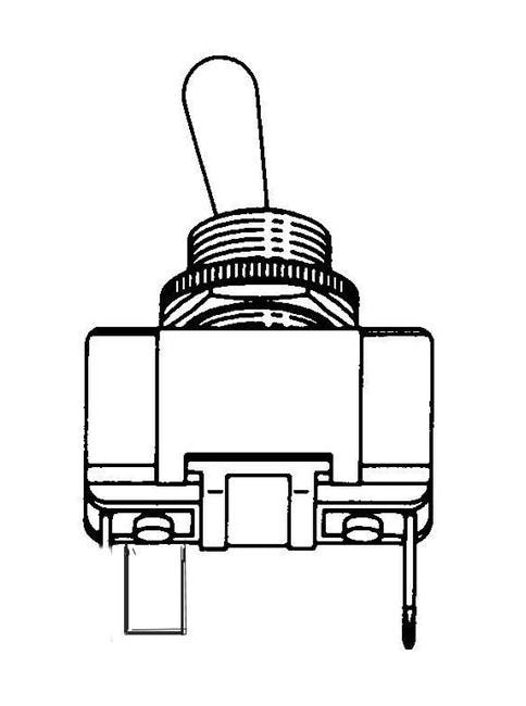 Industrial Grade D.P.D.T. Toggle Switch - Image 2