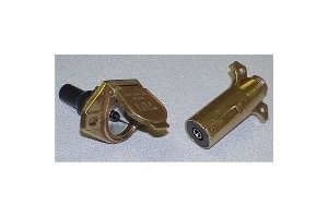 Heavy-Duty Zinc Single Pole Connector Set - Image 1