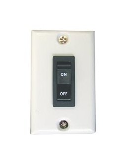 12V Rocker Switch with Plastic Plate - Electrical Switch Panel - Image 1