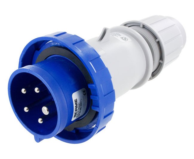 Eureka-HD Series 208 Volt (V) Voltage Plug Connector - Image 1
