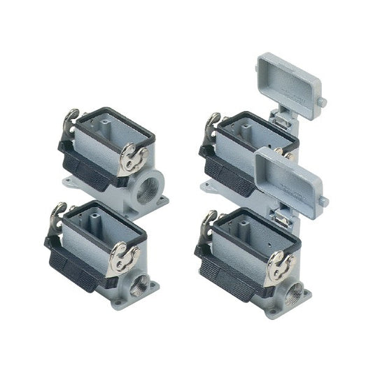 Ilme E Series 21 x 2 Panzer-Gewinde (PG) Thread 10 Pole Surface Mounting Base - Image 1