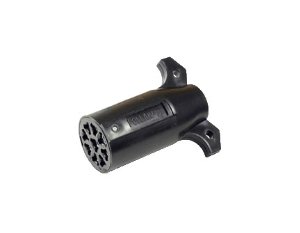 9-Way Female Trailer End Plug Connector - Image 1