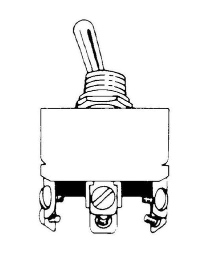 Heavy Duty 3-Position On-Off-On Toggle Switch - 20A, UL Listed - Image 2