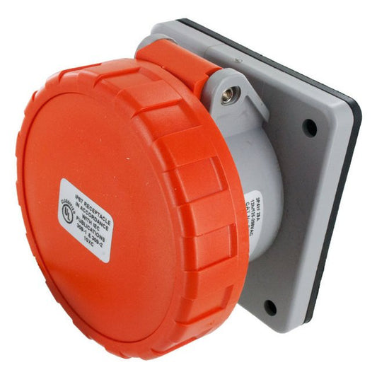 Eureka-HD Series 125 and 250 Volt (V) Alternating Current (AC) Voltage Receptacle Connector - Image 1