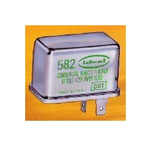 Heavy Duty 12V Flasher for 10 Lamps - Flasher 582 - Image 1