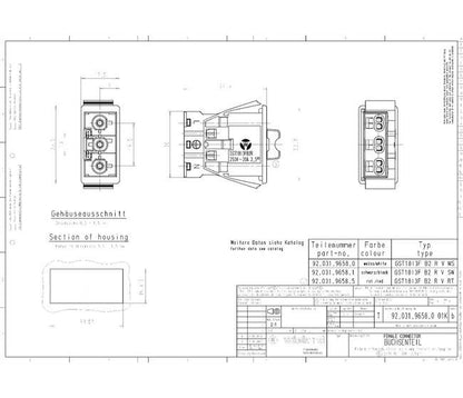 Wieland GST18I3F Panel Mount Connector - Image 3