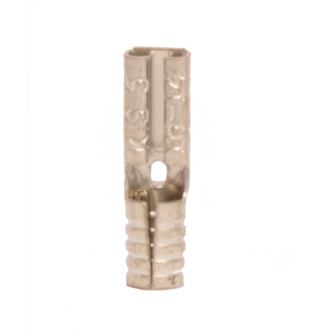 16-14 AWG Female Quick Disconnect Non-Insulated Tab .250 x .032 - Image 1