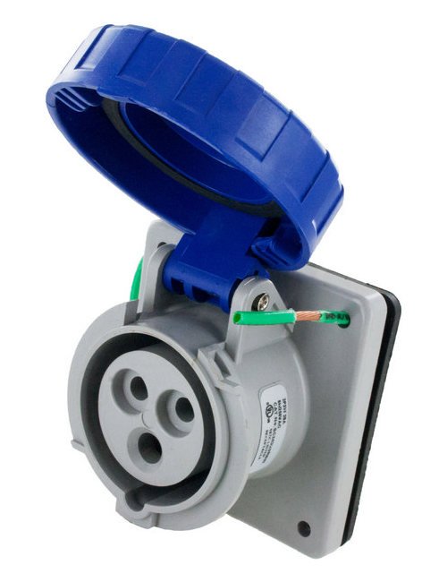Eureka-HD Series 250 Volt (V) Alternating Current (AC) Voltage Receptacle Connector - Image 1