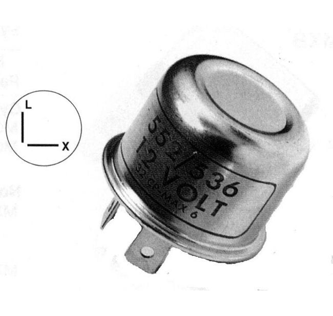 12V Thermal Flasher for 2-6 Lamps - Flasher 536/552 - Image 2