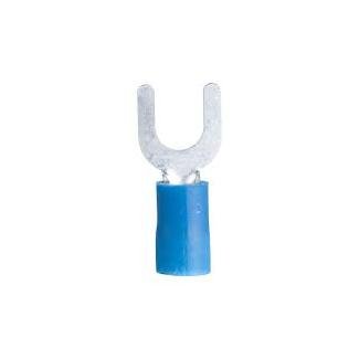 16-14 AWG Vinyl-Insulated Spade Terminal (1/4 Stud, Butted Seam) - Image 1