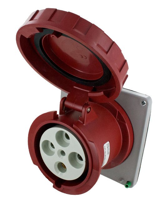 380 to 415 Volt (V) Voltage Eureka High Definition (HD) Series Pin and Sleeve Connector - Image 1
