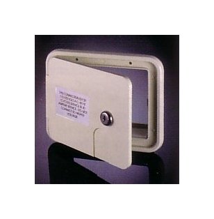 Heavy-Duty Electrical Hatch Cover for 30/50 Amp Power Cords - Image 1