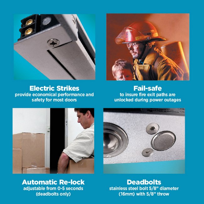DoorKing Electric Lock Strike - 8.7mm Bolt Size - Image 3