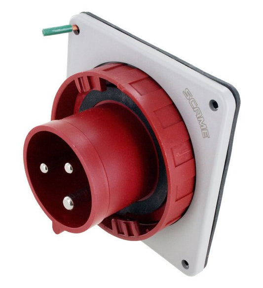 Eureka-HD Series 480 Volt (V) Alternating Current (AC) Voltage Inlet Connector - Image 1