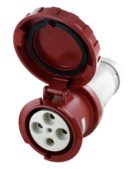 380 to 415 Volt (V) Voltage Eureka High Definition (HD) Series Pin and Sleeve Connector - Image 1