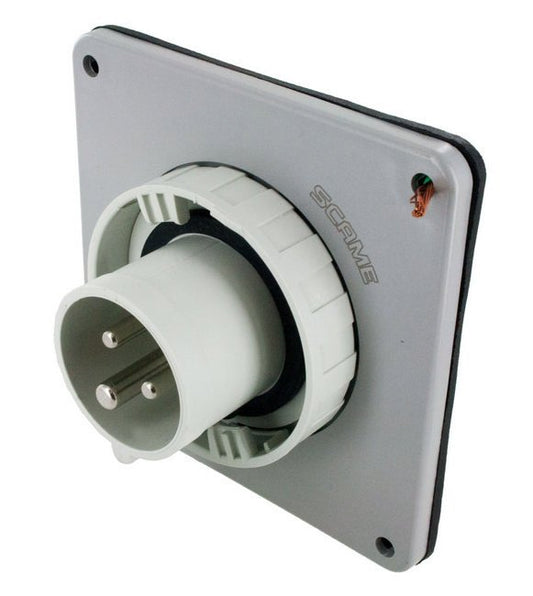 Eureka-HD Series 277 Volt (V) Alternating Current (AC) Voltage Inlet Connector - Image 1