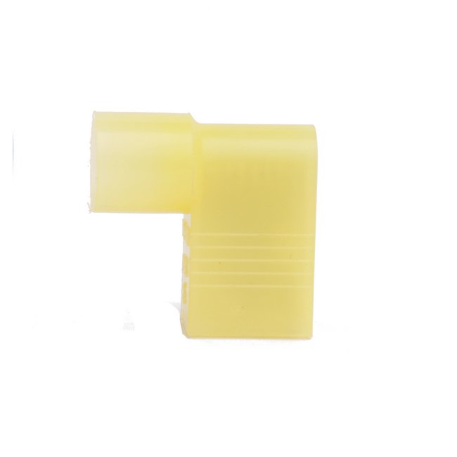 12-10 AWG Female Flag Quick Disconnect Nylon Insulated - Pack of 100 - Image 1