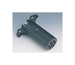 7-Way Pin Type to 4-Wire Flat Electrical Adapter - Image 1