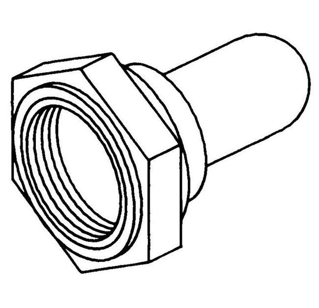 EPDM Rubber Toggle Boot for 15/32'' Switches - Image 2