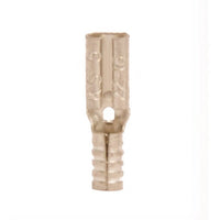 22-18 AWG Female Quick Disconnect Non-Insulated Tab (.250 x .032) Bare Butted Seam