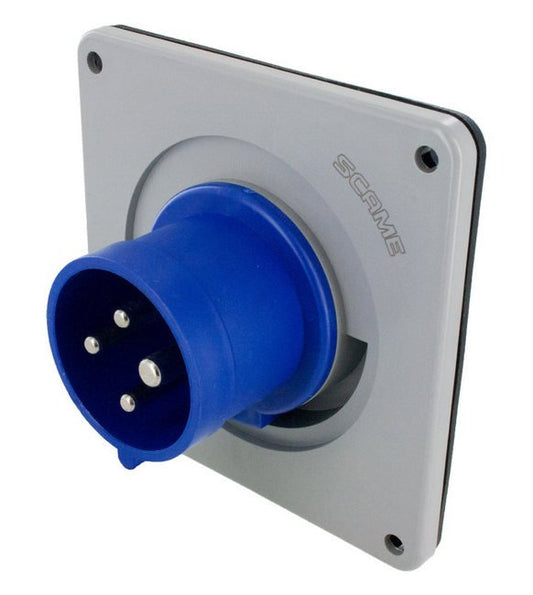 Eureka-HD Series 250 Volt (V) Alternating Current (AC) Voltage Inlet Connector - Image 1