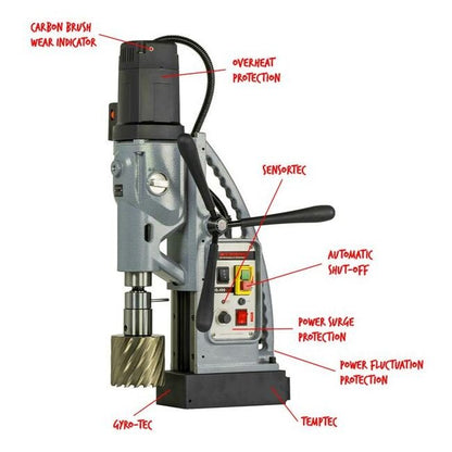 Euroboor ECO.100S+/T Magnetic Drilling Machine - Image 5