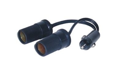 12V Double Outlet Cigarette Plug Adapter - Image 1
