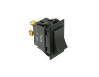12V DC Rocker Switch - 20 Amp, Snap-in Mounting Brackets