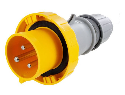 100 to 130 Volt (V) Voltage Eureka High Definition (HD) Series Pin and Sleeve Connector - Image 1