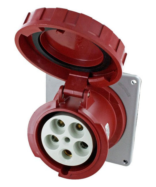 220 to 240 and 380 to 415 Volt (V) Voltage Eureka High Definition (HD) Series Pin and Sleeve Connector - Image 1