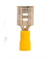 12-10 AWG Female Quick Disconnect Vinyl Butted Seam