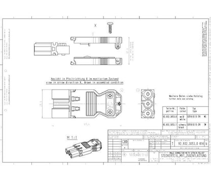 Wieland GST18I3S S1 ZR1 WS Male Electrical Connector - Image 2