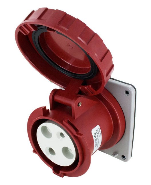 Eureka-HD Series 480 Volt (V) Alternating Current (AC) Voltage Receptacle Connector - Image 1