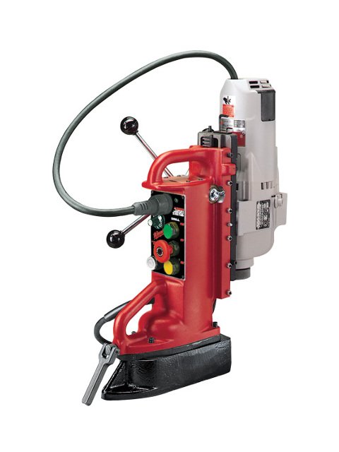 Milwaukee Adjustable Electromagnetic Drill Press with No. 3 Morse Taper Motor - Image 1