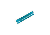 16-14 AWG Nylon Butt Splice Connector - Blue, Straight Seam
