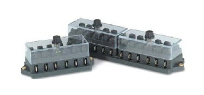 10-Circuit ATO/ATC Fuse Block - 30A, 12VDC - Image 1