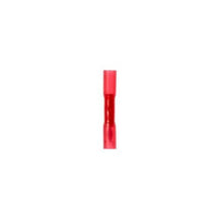 Red Seamless Parallel Connector Heat Shrink 22-18 AWG - Pack of 100