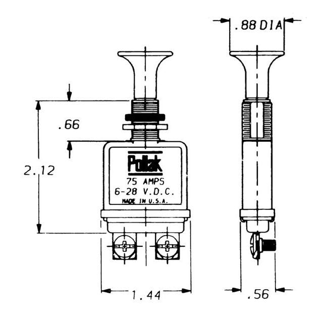 Heavy Duty Push-Pull Switch - Image 2