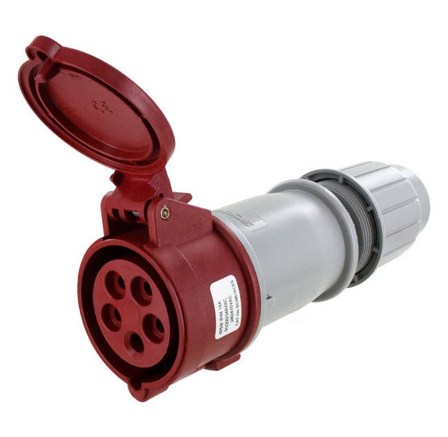 220 to 240 and 380 to 415 Volt (V) Voltage Pins and Sleeves Connector - Image 1