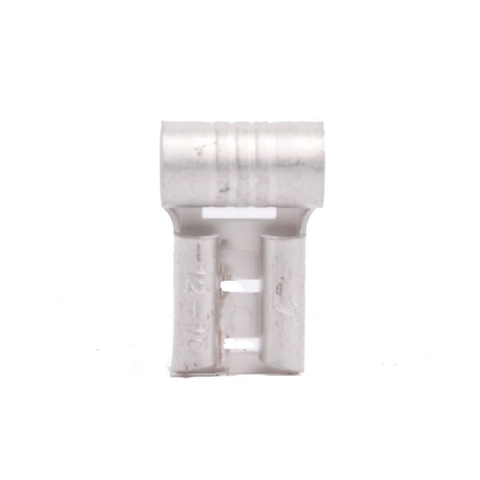 12-10 AWG Female Flag Quick Disconnect Non-Insulated Butted Seam - Image 1