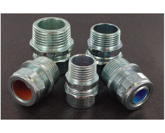 0.15 to 0.25 Inch (in) Cable Diameter Steel Cord Grip Connector - Image 1