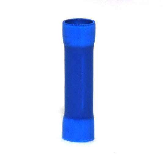 6 AWG Blue Vinyl Insulated Butt Connector - Pack of 50 - Image 1