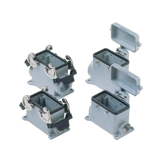 Ilme E Series 1/2 x 2 Panzer-Gewinde (PG) Thread 10 Pole Surface Mounting Base - Image 1