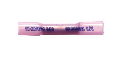 8 AWG Polyolefin Butt Connector with Heat Shrink, Pack of 10 - Image 1