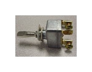 Heavy Duty Toggle Switch - 3 Position 1" Long, X-Tra Heavy Duty 6-24V Systems, 50 Amp - Image 1