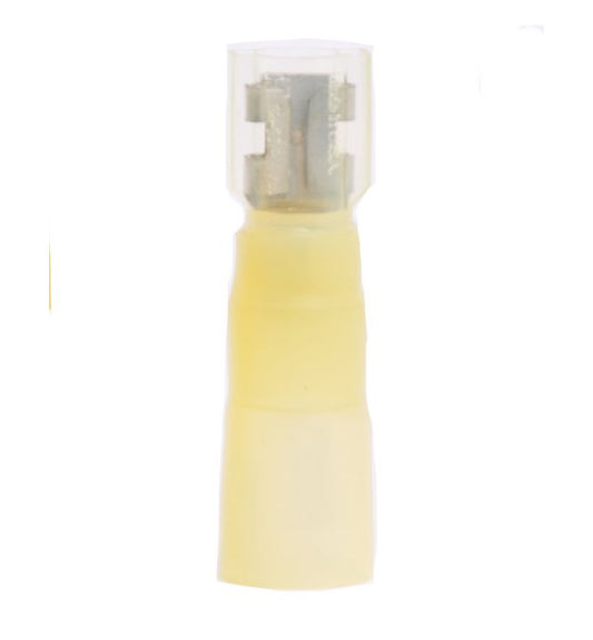 12-10 AWG Female Quick Disconnect Fully Insulated Heat Shrink - Image 1
