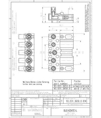 Wieland ST18/5B1 SW Pluggable Electrical Connector